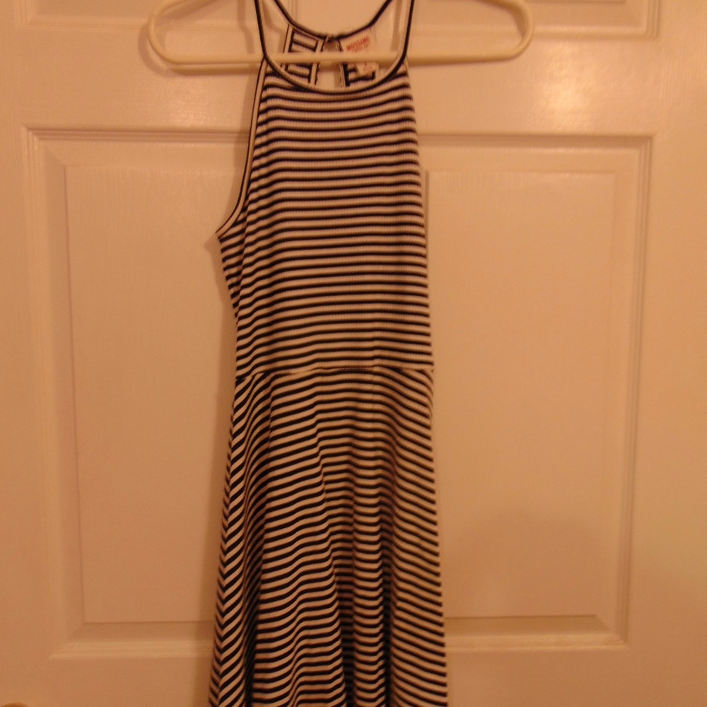 Black and White Dress